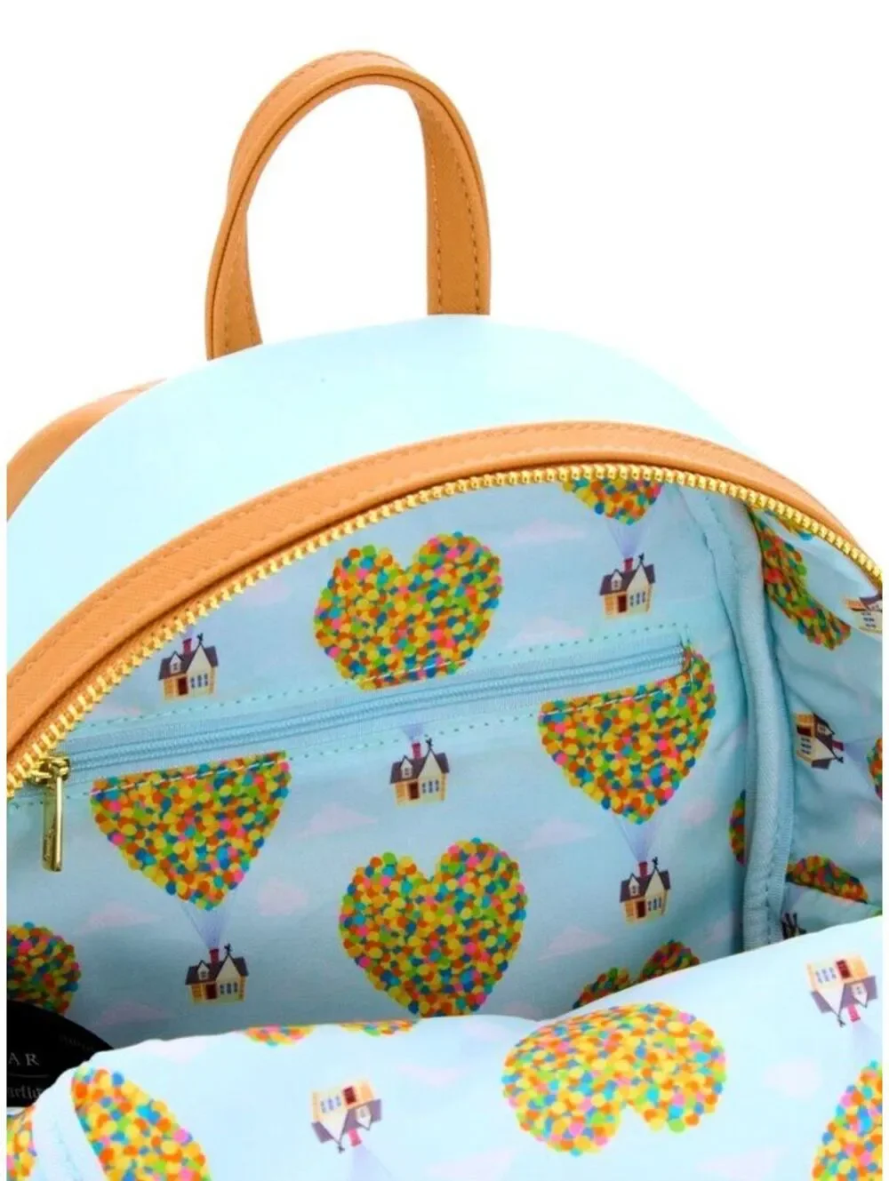 Loungefly Up Russell Heart Balloons Backpack & Wallet | NWT